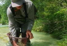 Flyfishingodec Slovenia 's Fly-fishing Catch of a Marble Trout | Fly dreamers 