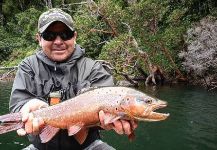  Captura de Pesca con Mosca de Salmo trutta por Matapiojo  Lodge | Fly dreamers