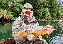 Matapiojo  Lodge 's Fly-fishing Pic of a von Behr trout | Fly dreamers 