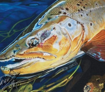 Artist Travis Sylvester Is Not Your Average Pencil-Pusher - Orvis News