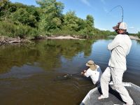 Foto de pesca con mosca