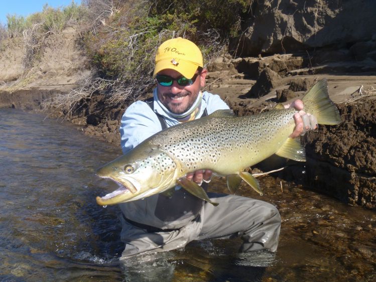 Reporte de Pesca: Limay medio por Cristian Luchetti | Fly dreamers