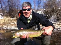 Late winter Rainbow on the Fork.