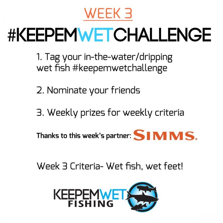 Hop on Instagram and have some fun with our #keepemwetchallenge