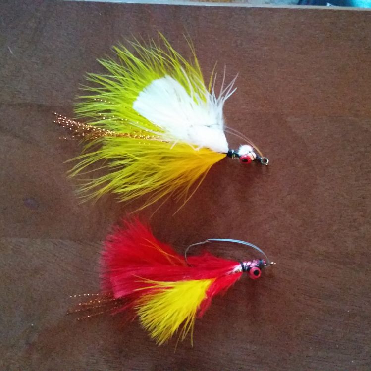 Trying my hand at tying Flys.