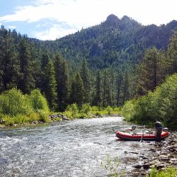Bitterroot River, Darby, Montana, United States