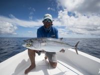 Doogtooth Tuna on the fly