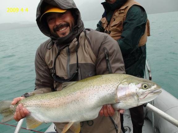 TROPHY RAINBOW - LAKE YELCHO 
MONSTERS OVER 20 LB &amp; EVEN WORLD RECORD TROUT ARE POSSIBLE