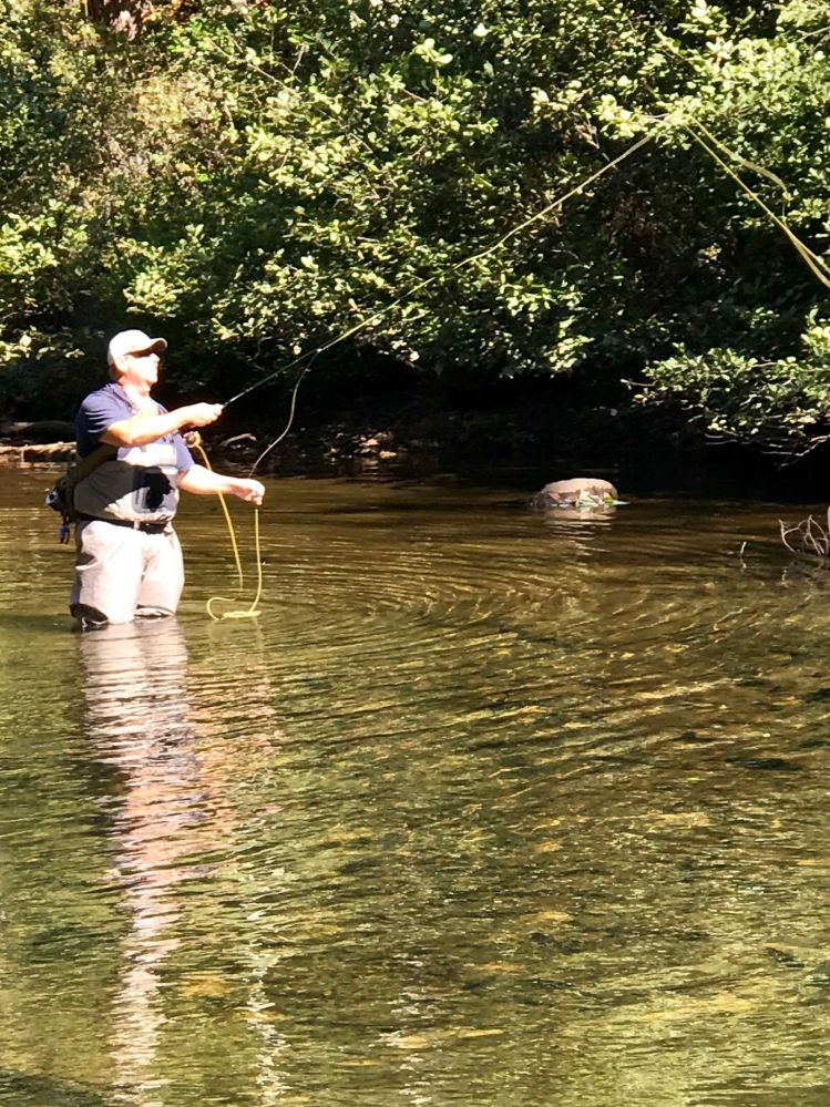Little bit of Redeye Bass fishing at Little River Canyon, Ft. Payne, AL