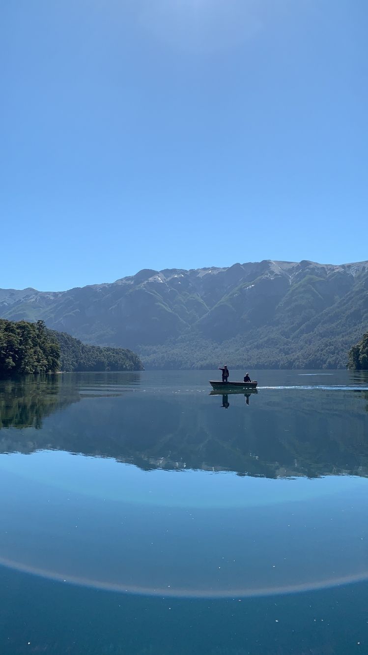 Lago Gallardo, a hidden paradise. 