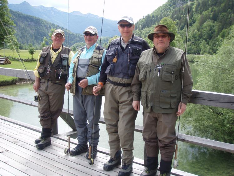 Meet your friends - in Slovenia, possibly on a fly fishing Guided tour!