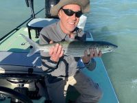 Kevin Burger with a fine Biscayne bay bonefish